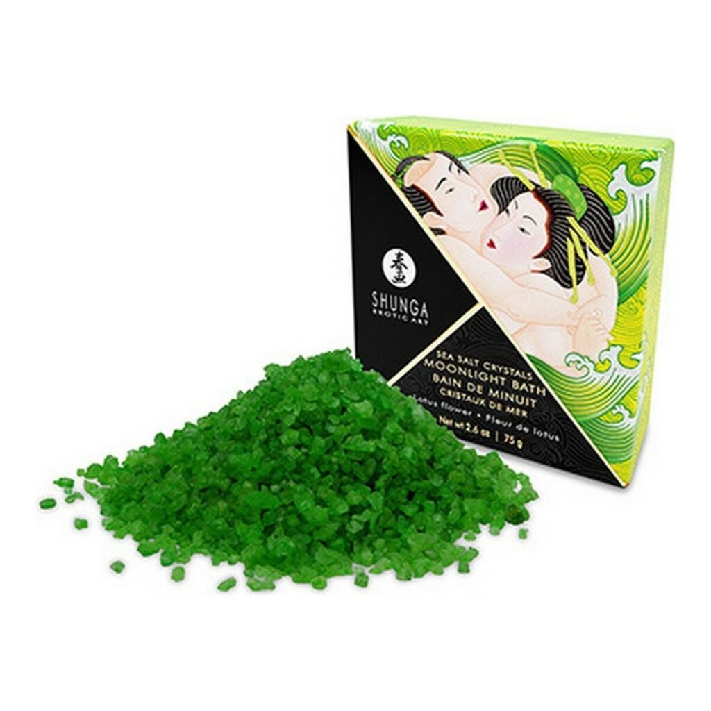 Badesalt Moonlight Bath Shunga Lotusblomst (75 g)