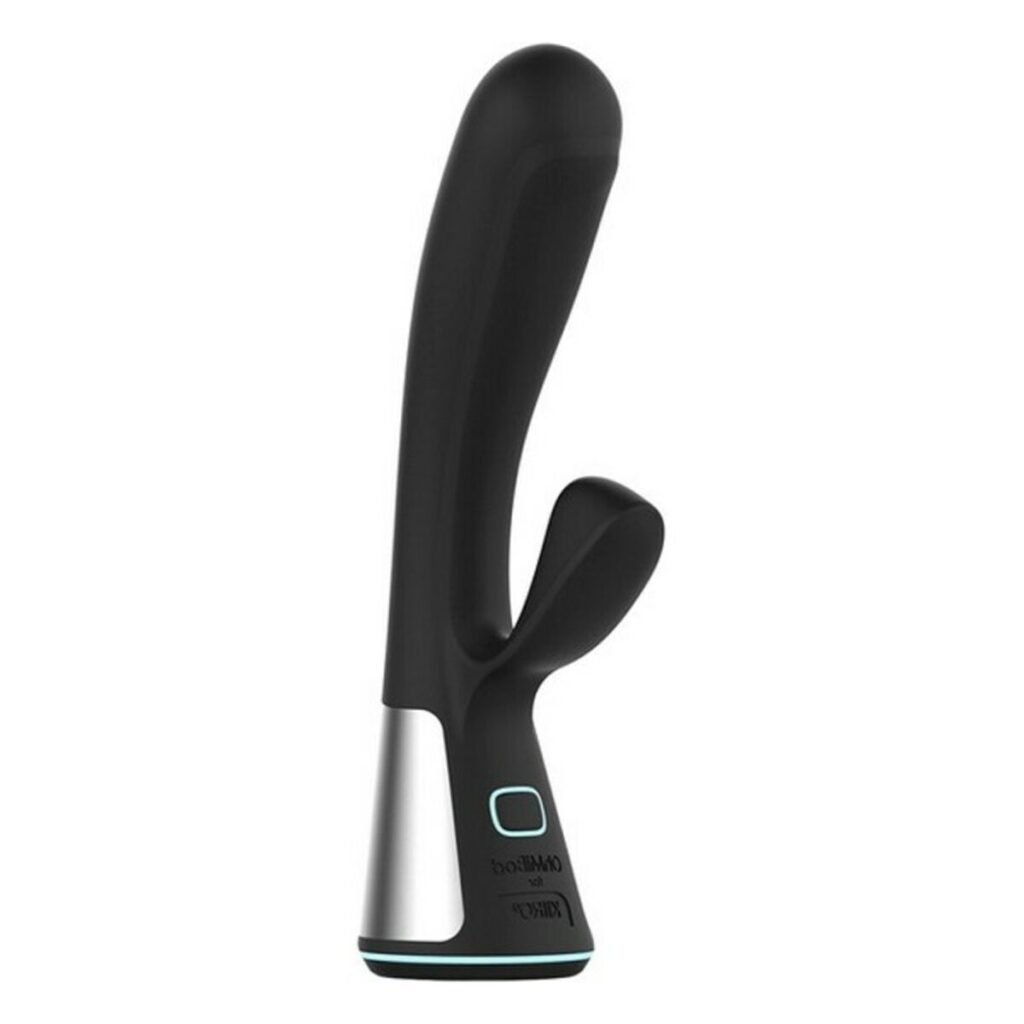 Dobbel Stimulering Vibe Kiiroo Svart (18 cm)