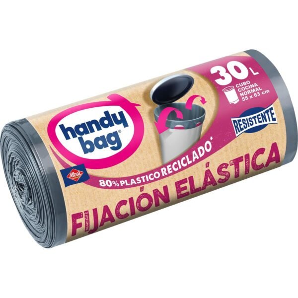 Søppelposer Albal Handy Bag Fijacion Elastica 30 L (15 enheter)